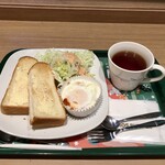 モスバーガー - 朝のスタートプレート520円