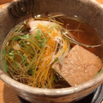 Hechi kan - 丿貫(豚角煮出し汁仕立て 打ち野菜)