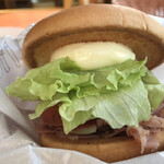 モスバーガー - Ｂ.Ｌ.Ｔはパティ無し