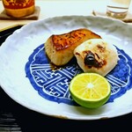 道人 - マナカツオ柚庵焼き　虎河豚白子