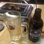 大衆ホルモン 宮下商店 - 白ホッピー
