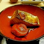 道人 - 鯖の梅煮、香の物、生唐墨、縮緬