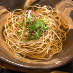 炭と蕎麦 しろや - ぶっかけ蕎麦(冷)をお願いしました