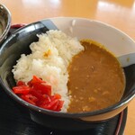 大衆食堂 カムイ - ミニカレー丼です。