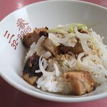 ラーメン亭 三番 - チャーシュー丼