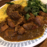 カレーの店 マボロシ - ポークカレー withパクチー