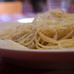 Primo Passo - 釜揚げしらすと白菜のオイルソース（大盛）　アップ