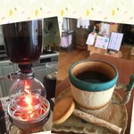 ｃafē St.Croix - 何とか言ってもサイフォンコーヒーでホッと一息いかがですか？