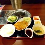 Kiwami Yakiniku Kyuuto - チキンカツ定食
