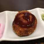 市場カフェ 黒銀 - ツナコロッケ