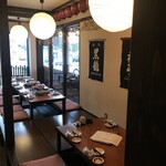 洞峰 はなび - 足を伸ばせる掘りごたつ席
