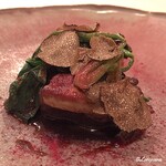 Remede nikaho - Cerfs rôtis et foie gras à la sauce madera