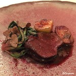 Remede nikaho - Cerfs rôtis et foie gras à la sauce madera