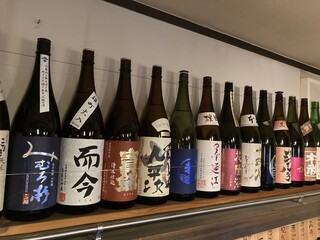 h Douhou Hanabi - 日本酒も豊富にご用意！