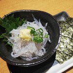 Japanizu Dainingu Hajime - 白魚刺身