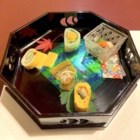 鰻割烹 伊豆栄 不忍亭 - 季節のお料理一品目