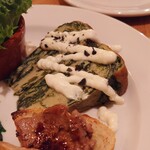 ウエルト - ほうれん草のトルティージャ