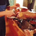 ウエルト - 店主さん、見事なさばきっぷり♡