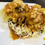 四川担担麺 蒼雲 - パリッと揚がった皮、ジュワッとほとばしる肉汁が最高！夜限定油淋鶏^ ^