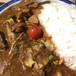カリーライス専門店エチオピア - 野菜カレー辛さ16倍（970円）