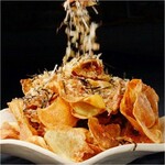 Bonito flakes wasabi potato chips
