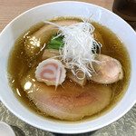 中華そば 深緑 - 「白出汁（もろみポーク2枚）」1300円 ※もろみポークはロース、バラ