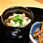 焼鳥しん - きんぴら牛蒡＆なめ茸水煮