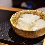 焼鳥しん - お口直しの大根