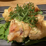 ISOGAMI　FRY　BAR - もちチーズベーコンの天ぷら