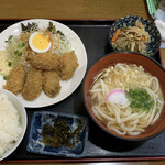 Idon'Ya Ishimi - カキフライ定食(790円)