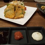 あさの屋 - 鯵フライ。旨し！