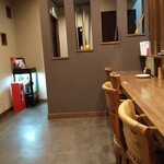 あさの屋 - カウンター。