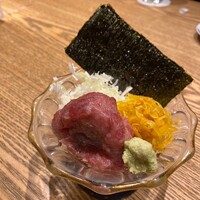築地青空三代目 大名古屋ビルヂング店 - 本鮪の中落ち鮪