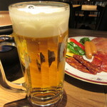 ビストロ 龍王 - 2杯目は生ビール（プレミアム晩酌セット）