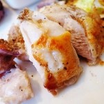 サロンド・カフェ・マンナ - 奥州いわい鶏のグリル（１２年７月）