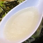 麺屋　手ごね竹 - しおラーメン：しおスープ