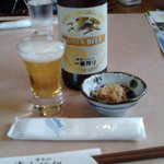 食事処しょじょじ - まずはビール！
