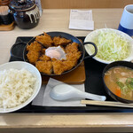 かつや - コクうま味噌カツ定食@759