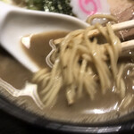 弐庵 - 濃いニボ　麺