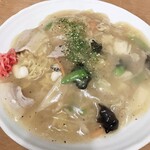 ラーメンの寶龍 - チャーメン（あんかけ麺）