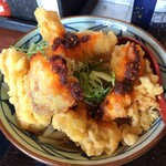 丸亀製麺 - 期間限定 赤タル鶏天ぶっかけ（辛）