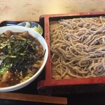 さか本 そば店 - じゃんぼつけ蕎麦