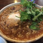 さか本 そば店 - すき焼きうどん。旨い