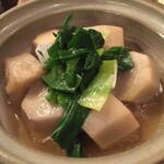 さか本 そば店 - ここでは里芋は名主役。炊いたやつが美味い2