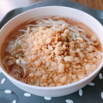 しゃりん - かけうどん大盛　500円