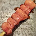 とり茶太郎 - ホロホロ鳥のレバー　焼鳥前半はホロホロ鳥祭り（笑）でしたが大変美味しかったです