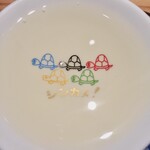 とり茶太郎 - こういうかわいい酒器も用意されてます　神亀のイメージと違うけど（笑）