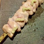 とり茶太郎 - ここで名古屋コーチンの笹身さび焼きとは・・・淡白な旨味って後引きなんですよね