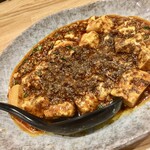 かつぎや - 麻婆春雨食べている際中にワイフが追加した麻婆豆腐（笑）　どうして・・・