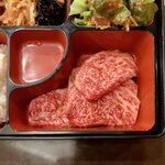 焼肉陽山道 - 焼肉ランチ ¥1,250 の肉